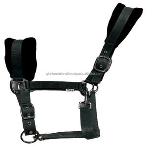 Licol en nylon moelleux et confortable, élégant, recouvert de fourrure de vison, avec rembourrage doux sur la couronne, le nez et les joues, pour chevaux - Product Image 3