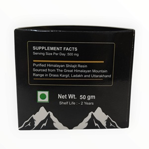 Pedido RTS de 1 a 4 piezas de Resina de Shilajit del Himalaya de 50 gramos, método natural variado, rico en ácido fúlvico 85%+ para una dosis de 3 meses - Product Image 5
