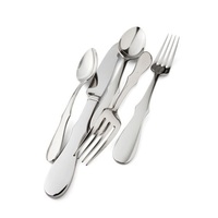 Collection complète de couverts en acier inoxydable pour la maison, la cuisine, le restaurant, l'hôtel, le service de buffet et l'utilisation quotidienne à table