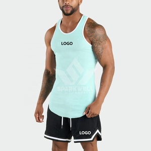 <b>Men's</b> <b>Black</b> Sleeveless Tank Top O-Neck 100% Polyester Knitted Breathable Casual Regular Fit Front Graphic Print Sports <b>Vest</b> - Product Image 2