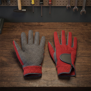 Gant de golf DARIB IMPEX pour droitier, noir, en microfibre, coupe-vent, antidérapant, fermeture auto-agrippante, unisexe, à enfiler - Product Image 5