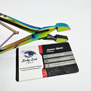 Karentin คีมหัวเปิดลูกปัดแหวนขนาดเล็กเครื่องมือกำจัดพลาสติกสำหรับต่อผมมนุษย์สีเงินกำหนดโลโก้ได้เอง - Product Image 3