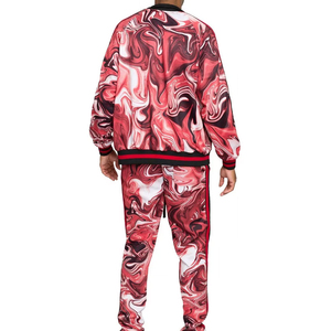 Survêtement de sport pour homme adulte, couleur personnalisée, fermeture éclair, grande taille, en polaire, pour homme adulte - Product Image 2