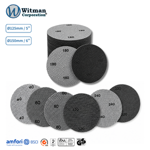 GETTA TOOLS Disques abrasifs en carbure de silicium à mailles 125mm 150mm (5 et 6 pouces) auto-agrippants sans poussière pour le bois, l'automobile et le métal - Product Image 1