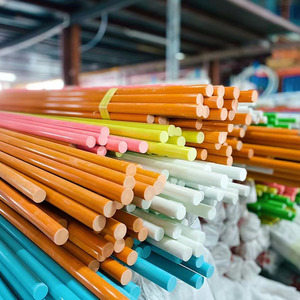 Piquets de jardin en fibre de verre légers, résistants à la corrosion, multicolores, à pointe effilée pour le soutien des tomates/consignes, durabilité 15 ans - Product Image 6