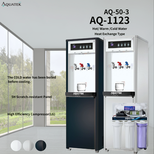 Dispensador de Pie Aquatek AQ-1123 |   100% Hervido |   Tanque de Agua Caliente de 10L |   Nivel de Energía 1 |   950W |   Sistema de ósmosis inversa integrado (AQ-50-3) - MIT - Product Image 1