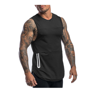 Custom Men <b>Stringer</b> Tank Top Lightweight Gym Training <b>Vest</b> Bodybuilding Sportswear OEM ODM Factory Sample Service - Product Image 1