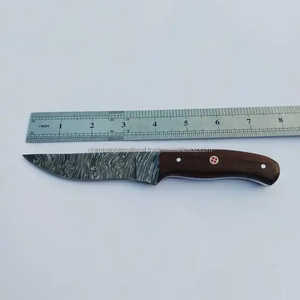 Couteaux à désosser personnalisés Couteau de chef de cuisine en acier damas professionnel Couteaux d'office Manche en bois - Product Image 4