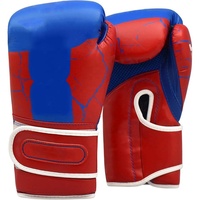 Gants de boxe professionnels en polaire pour entraînement de Muay Thai, hiver, ski, anti-boulochage, pour sparring et sac de frappe