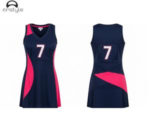 ONSTYLE Vestido de Netball Personalizado por Sublimación, Ropa Deportiva para Mujer, Transpirable, de Secado Rápido, Sin Mangas, Uniformes de Alta Calidad - Product Image 2