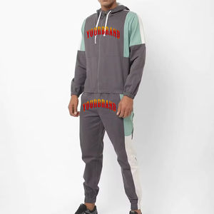 Conjunto de Chándal Cortavientos para Hombre con Diseño de Logotipo Personalizado de Alta Calidad, Traje Deportivo Impermeable con Cremallera para la Temporada de Invierno - Product Image 1