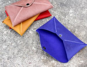 Heritage Quality Leather Wallet Custom Long Envelope Money Pouch Clutch Sleeve Elegant Coin Purse Textured Card <b>Holder</b> for Cash - Product Image 5