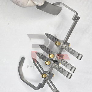 เครื่องวัดจมูกแบบดิจิตอล Davis Nasal Projectometer สำหรับศัลยกรรมตกแต่งจมูก สแตนเลสสตีล ใช้ได้กับสุนัข ใช้ซ้ำได้ ฆ่าเชื้อได้ - Product Image 5
