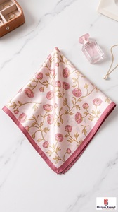 Private Label Satin Scarf Custom Logo Printing Wholesale Fashion Accessory OEM ODM Supplier Nigeria Ghana Kenya Congo Senegal - Product Image 2