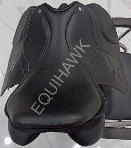 Sillín de resistencia de caballo sintético genuino para exteriores, sillín inglés transpirable, accesorios ecuestres, estándar internacional - Product Image 4