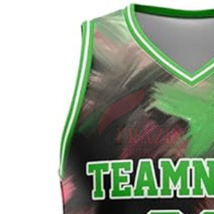 Camiseta Deportiva de Baloncesto, Material Transpirable de Secado Rápido, Servicio de Impresión de Logotipo Personalizado, Uniforme Deportivo para Equipos, Ropa para Prácticas y Partidos - Product Image 4