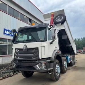 รถดัมพ์มือสอง Sinotruk NX 8x4 12 ล้อ พร้อมกระบะยกแบบตัวยู - Product Image 5