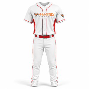 New Arrival <b>Baseball</b> Uniform Breathable Fabric Lightweight Comfortable Fit <b>Baseball</b> Uniform Ideal For Training Matches And Team - Product Image 6