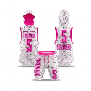 Inflow 7V7 jersey Custom Sublimated Basketball Jersey Set Hooded American football jersey All Seasons Apparel - Product Image 5
