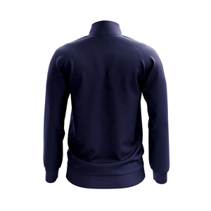 Unisex Sporty Full Sleeve <b>Zip</b>-<b>Up</b> Hooded Fleece Jacket Color Blocking Breathable Knitted Polyester Track <b>Top</b> Side Stripe Short - Product Image 3