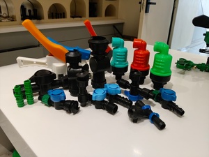 Vanne d'irrigation agricole pour irrigation goutte à goutte avec accessoires, méthode mini en plastique - Product Image 3