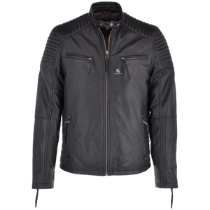 Vintage Genuine Leather <b>Motorcycle</b> <b>Jacket</b> <b>Men</b> Classic Biker Casual Winter Outerwear Streetwear OEM Manufacturer 2026 - Product Image 1