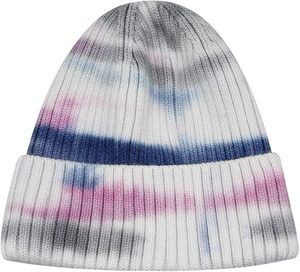 Gorros Cálidos de Invierno en Oferta, Gorro de Punto con Tinte Degradado para Adultos, Gorro con Logotipo Personalizado - Product Image 1