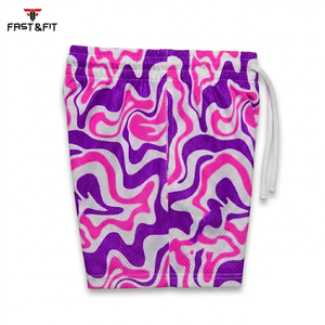 Men's Streetwear Running Workout Sports Shorts Casual Fitness Jogging Solid Breathable Quick Dry Waterproof High Waist - Product Image 6
