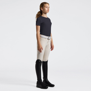 High Quality 4way Stretch Horse Riding <b>Equestrian</b> Shirt Top Base Layer Competition Show Shirt Polo in Soft Feel Technical Fabric - Product Image 3