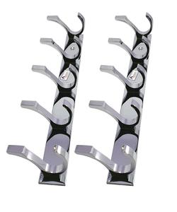 PROMIXO 5-Pin Aluminium <b>Wall</b> <b>Hook</b> Rack Heavy Duty Clothes and Towel Hanger for Home Organization - Product Image 1