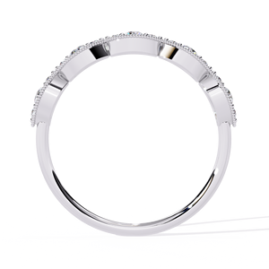Anillos de Boda Sueltos de Oro de 10K con Diamantes de Laboratorio de Lujo, Corte Brillante, Certificación IGI, Color DEF, Claridad VS, para Mujer y Hombre - Product Image 5