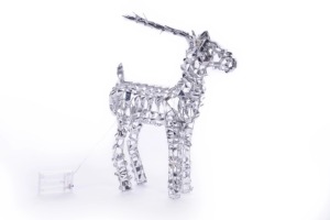 Unique Style Gold Reindeer Sculpture for Festive Home <b>Decor</b> <b>Table</b> Styling and Display Use Photography Prop Festive Shoot - Product Image 5