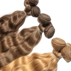 Extensiones de Cabello Virgen Indio de 10-34 Pulgadas a Granel con Envío en 4-5 Días - Product Image 1