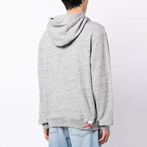 Sweat à capuche pour homme grande taille, coupe oversize, décontracté, hiver, respirant, en molleton tissé coton/polyester 480 g/m², imprimé sérigraphié - Product Image 4