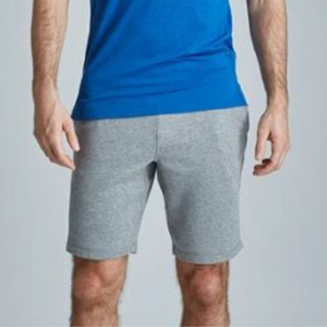 Shorts de sport pour hommes personnalisés de haute qualité, 100% coton, style Bermuda avec fermeture éclair décorative, respirants, avec cordon de serrage pour les loisirs et les sports - Product Image 1