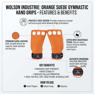 Wolson Industry - Agarraderas Profesionales para Fitness - Material Personalizable, Cómodas, Resistentes, Transpirables y Ajustables - Product Image 4
