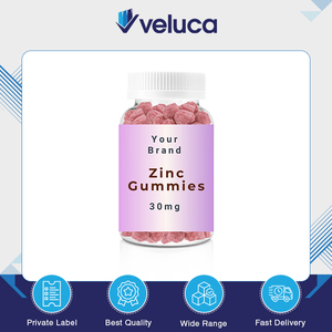 Top Notch Quality Wholesale Selling USA Made Natural Flavor Health Supplement Berry Shape Zinc <b>Gummies</b> (30mg) for Sale - Product Image 2