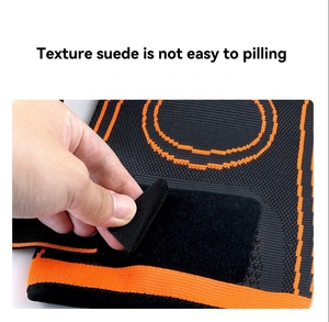 <b>compression</b> workout gym accessories Blue <b>Knee</b> Wraps Strap Weightlifting <b>Knee</b> Wrap High Quality Sports Adjustable <b>Knee</b> Brace Belt - Product Image 4