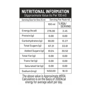 Mojee Masala Lemonade Syrup 1000 ML Flavored Spiced Lemon <b>Beverage</b> in Bottle - Product Image 3