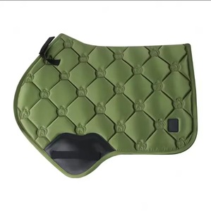 Almohadilla de algodón para silla de montar de caballo, blanca, para doma inglesa y salto, antideslizante, transpirable, personalizada, a precio asequible. - Product Image 4