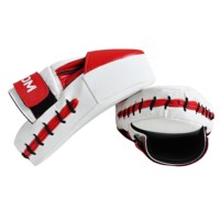 Pads de frappe pour boxe et MMA, en cuir PU durable, imperméable et protecteur, écologique, personnalisable, unisexe