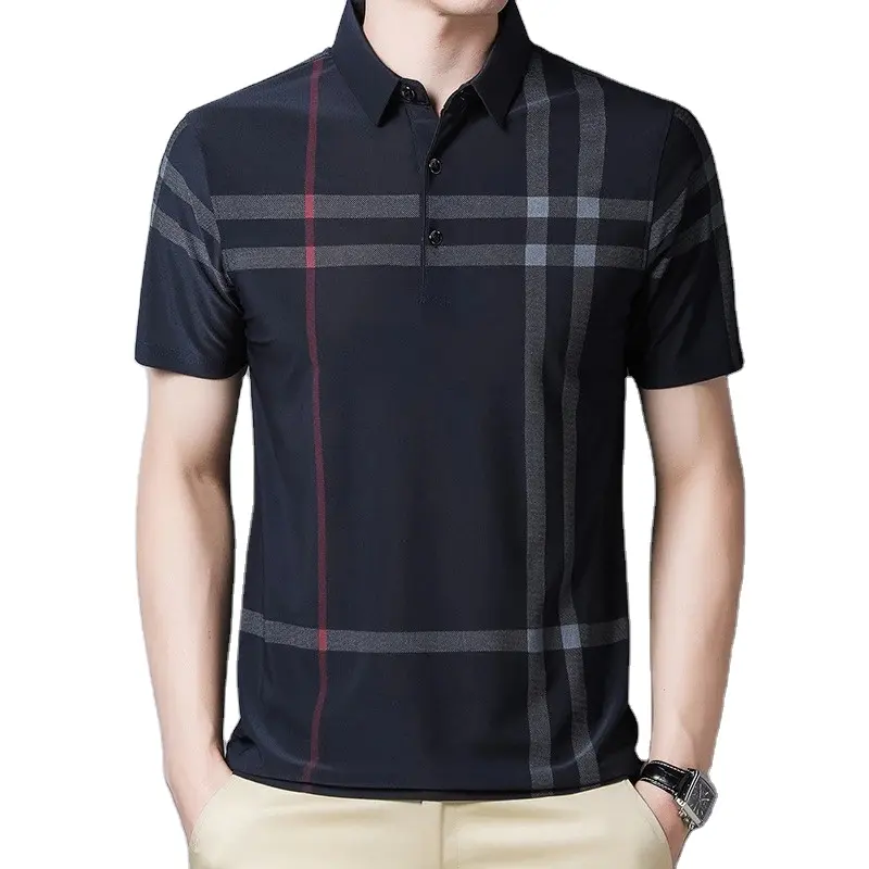 Мужская футболка поло на заказ в стиле пэтчворк Логотип Спортивная стильные рубашки-поло для гольфа и тенниса, Бейсбольным воротником поло рубашка для мужчин в оптовой цены