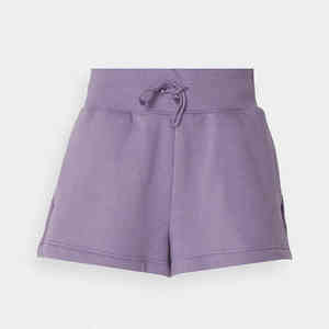 กางเกงขาสั้นผู้หญิงดีไซน์สุดฮอตสำหรับฤดูร้อน ผ้าฝ้าย 100% เอวยางยืดสูง แฟชั่นสตรีทแวร์ รุ่น BY BS 2026 - Product Image 1