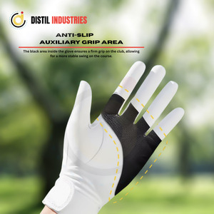 Professional Golf Gloves Moisture <b>Control</b> Fabric for Dry Comfortable Play All Day Durable Synthetic Golf Gloves - Product Image 2