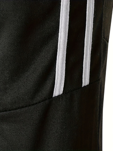 Plus Size Men's Gray Sweatpants <b>White</b> Side Stripes Drawstring Waist Casual <b>Joggers</b> light weight Breathable Eco-Friendly Knitted - Product Image 6