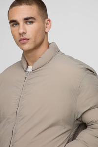 Chaquetas de Invierno para Hombre con Logotipo Personalizado OEM, Chaqueta Acolchada de Lona Impermeable, Transpirable, Resistente al Viento y Antibacteriana, a la Moda - Product Image 6