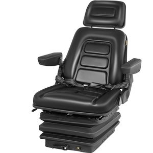 Sospensione regolabile sedile schienale poggiatesta bracciolo pieghevole resistente Skid sterzo trattore escavatore rotaie di scorrimento per uso camion - Product Image 1