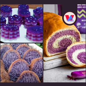 HOT SELLING Natural Pigment Dehydrated Purple Sweet Potato Powder Dried Yam Flour Low <b>Moisture</b> For Baking Supplies Eco 10 lbs - Product Image 2