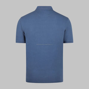 Logotipo personalizado para hombre de algodón poliéster Sportswear Company uniforme bordado Golf Polo Shirt - Product Image 3