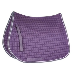 Tapis de selle équestre en cuir les plus vendus avec doublure en tissu, haute qualité, personnalisables, prix bas, fabriqués en usine au Pakistan - Product Image 1